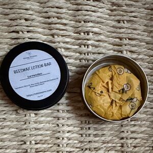 Beeswax Lotion Bar with Lavender